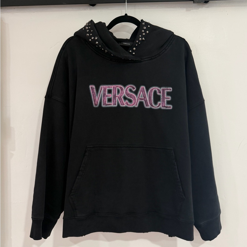 Versace Studded Hoodie